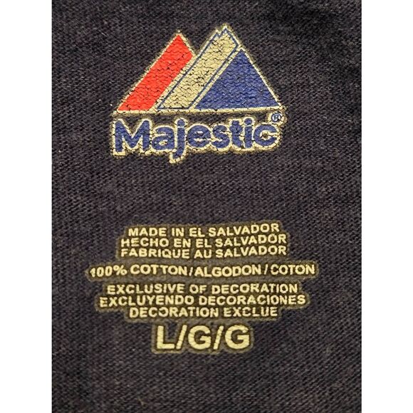 Majestic New York Yankees Rodriguez 13 Mens Size Large Navy T-shirt - Picture 8 of 8